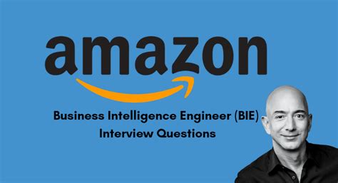 20 Questions From The Amazon Business Intelligence Engineer BIE Interview