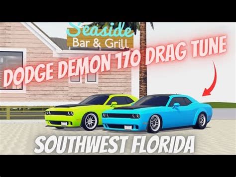 DODGE DEMON 170 DRAG TUNE SOUTHWEST FLORIDA YouTube