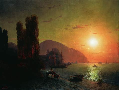 View Of The Bosporus 1878 By Ivan Aivazovsky Artchive