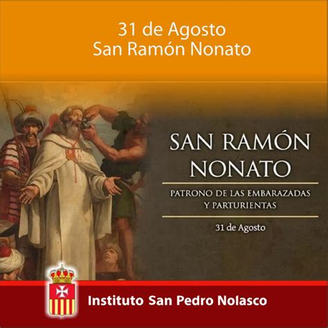 De Agosto San Ram N Nonato Bendici N A Mam S Embarazadas Y A