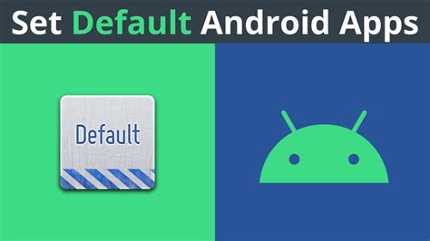 How To Change Default Apps In Android Devices YouTube