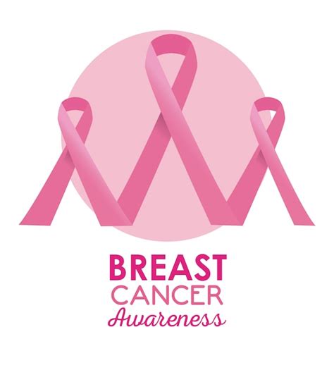 Premium Vector Breast Cancer Campaign Poster