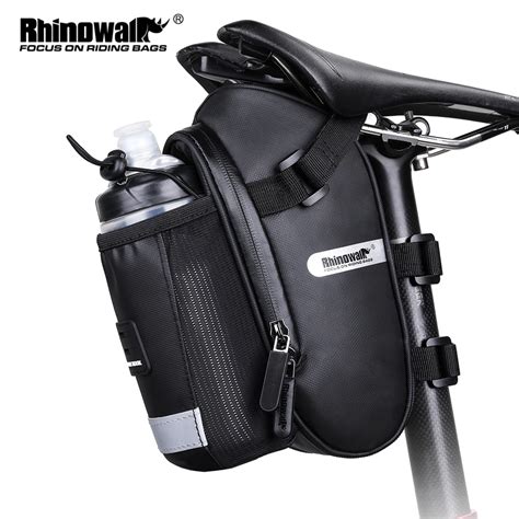 Rhinowalk Bolsa De Sill N De Bicicleta Con Bolsillo Para Botella De