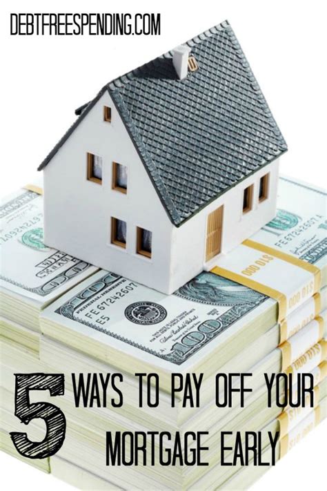 5 Ways To Pay Off Your Mortgage Early Debt Free Spending