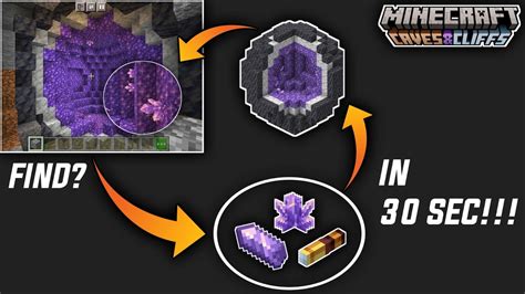 How To Find Amethyst In Minecraft How To Find Amethyst Geodes In