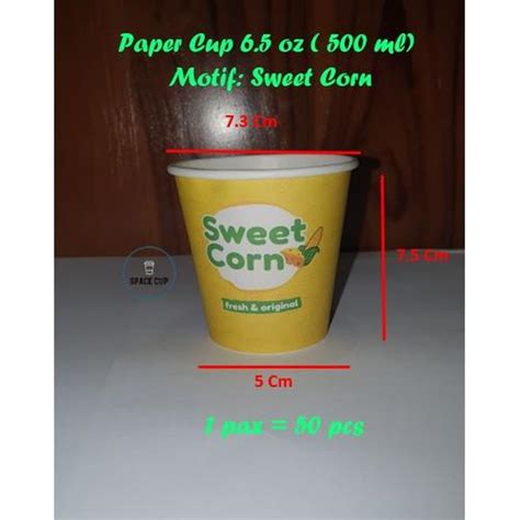 Jual Paper Hot Cup Gelas Kertas Oz Ml Say Jasuke Jakarta Utara Space Cup Tokopedia