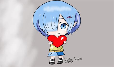 Rem Chibi By Miraitanker On Deviantart