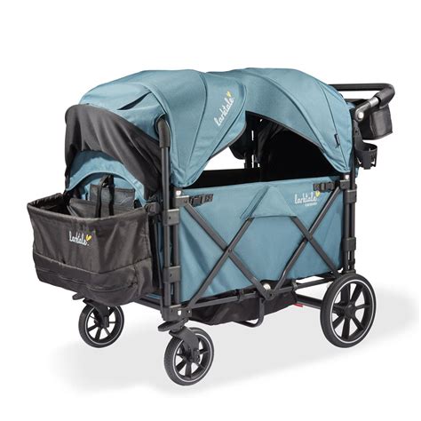 Caravan Quad Strollerwagon 4 Seater Folding Wagon Stroller For Kids