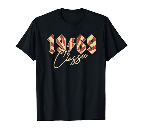 Retro Vintage 1969 50th Birthday Classic Rock Legend T Shirt