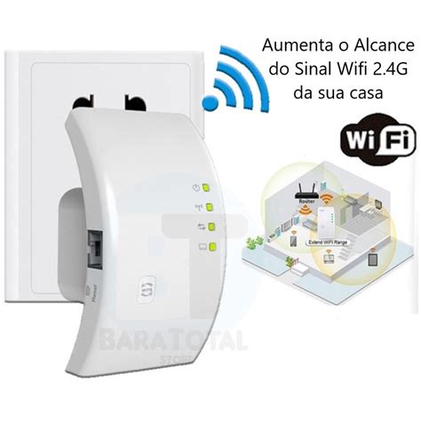 Repetidor Rapido Wi Fi Mbps Sinal Amplificador Wireless Submarino