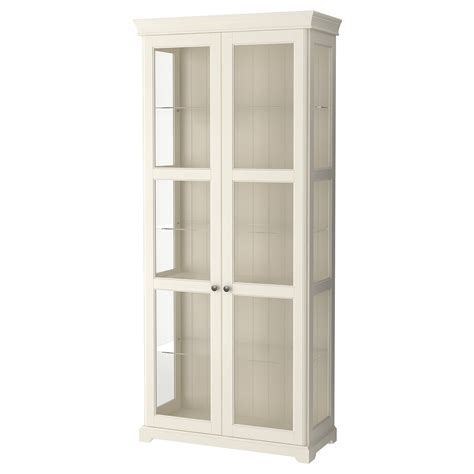White Display Cabinet With Glass Doors: Unique And Stylish Home Décor
