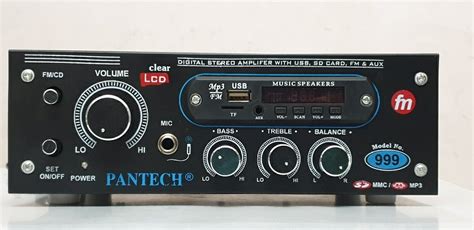 2 Black Stereo Amplifier With Bluetooth at ₹ 600 in New Delhi | ID ...