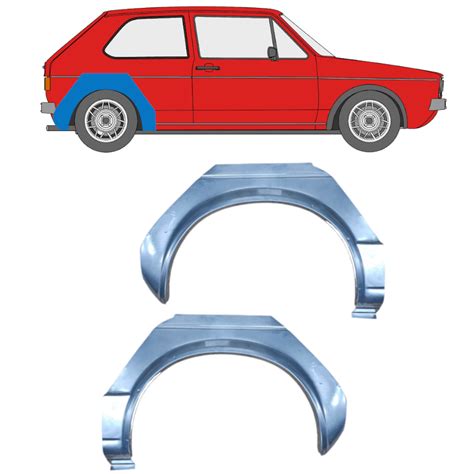 Deur Wielkast Reparatie Paneel Set Vw Golf