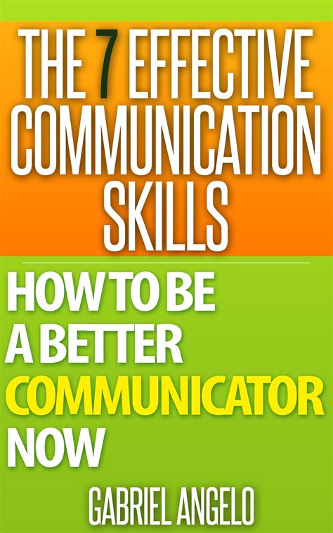 The 7 Effective Communication Skills How To Be A Better | Desertcart QATAR