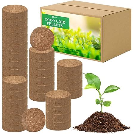 Amazon Legigo Pcs Mm Coco Coir Pellets Starter Pods