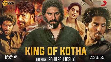 King Of Kotha Movie Hindi Dubbed 2023 Trailer Dulquer Salmaan