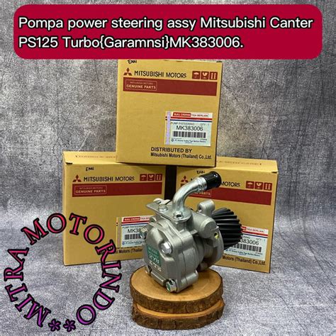 Jual Pompa Power Steering Oli Pump Mitsubishi Canter Ps125 MK383006