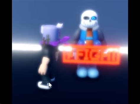 Roblox Sans Rush Horrortale Sans Storyspin Sans Beaten Youtube