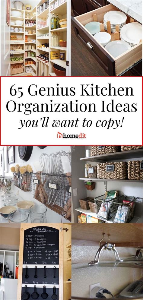 65 Ingenious Kitchen Organization Tips And Storage Ideas In 2024 Kitchen Organization Kitchen