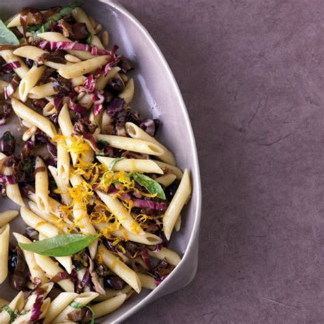 Penne Mit Radicchio Rezept ESSEN UND TRINKEN