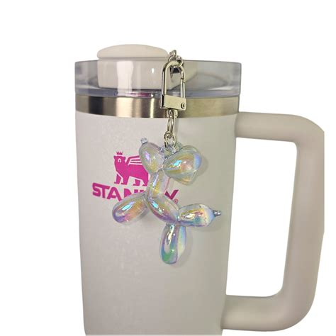 Balloon Dog Charm - Iridescent Blue – Southern Creative Glamour