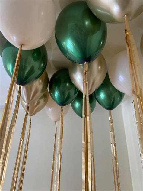 Sage Green Balloons Light Green Wedding Decor Green And Gold Balloons Chrome Green Balloons Sage