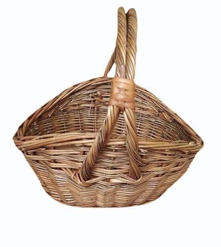 Bamboo Brown Willow Picnic Basket L At Rs Piece In Srinagar