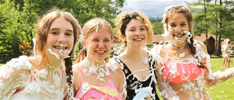 Shaving Cream Fight! | Rockbrook Summer Camp for Girls