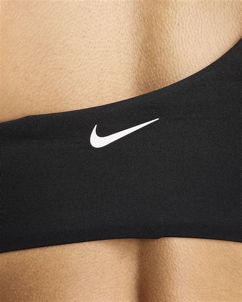 Top de bikini asimétrico para mujer Nike Swim Essential Nike