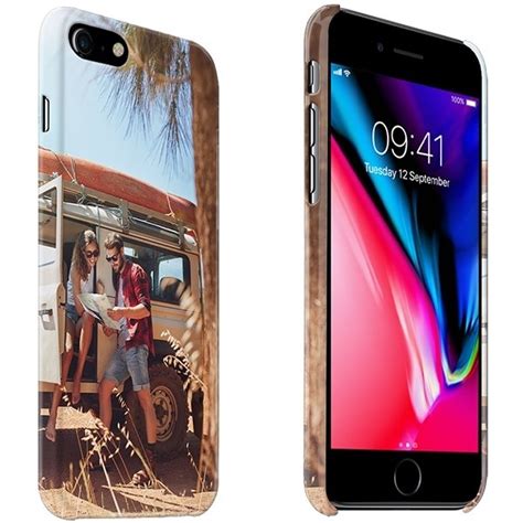 IPhone 8 Handyhülle selbst gestalten Hardcase Foto rundum gedruckt