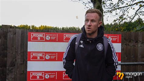 Mark Duffy After Morpeth Defeat Macclesfield FC Official Website