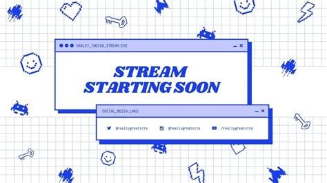 Twitch Starting Soon Screen Aesthetic