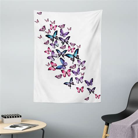 Butterfly Microfiber Tapestry Wings Feminine Ebay In