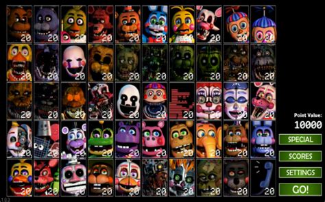 Fnaf Security Breach All Characters