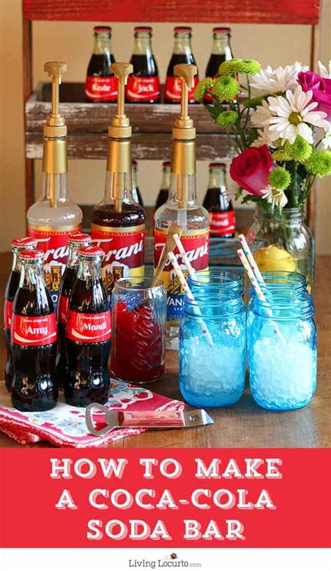 How to Make a DIY Coca-Cola Soda Bar