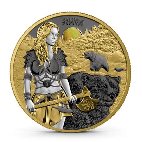 Buy The 2024 Valkyries Solveig Valhalla 1 Oz Silver Coin BU