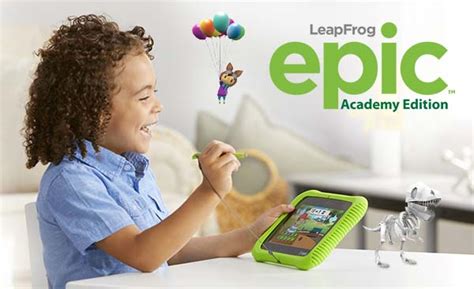 Leapfrog® Epic™ Academy Edition Combines The Companys Most Advanced Tablet