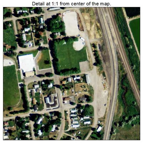 Aerial Photography Map of McCammon, ID Idaho