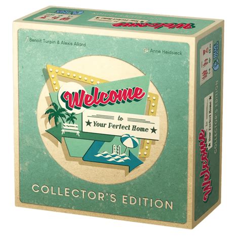 Welcome To Your Perfect Home Collector Edition Board Games