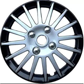 Buy Car Wheel Cover 14 Inch Camri Design Black And Silver Colour Online