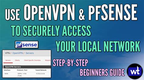 How To Set Up OpenVPN On PfSense Server Client In 2025