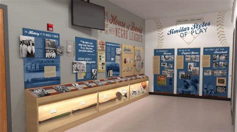 Project Of The Month Museum Of Negro League Baseball Adler Display