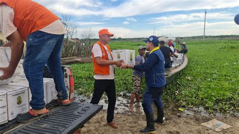 Entregan Ayuda Humanitaria A Damnificados Por El Invierno En El Banco