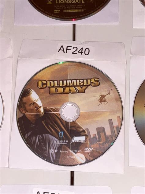 Columbus Day Dvd 2009 Disc Only No Case No Tracking Af240 Ebay