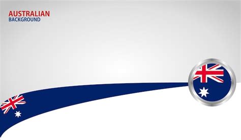 premium vector australian national flag vector background