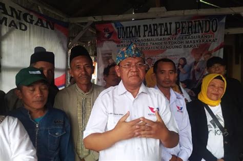 Caleg DPR RI Dapil II Jabar Abdul Khalik Ahmad Optimistis Target