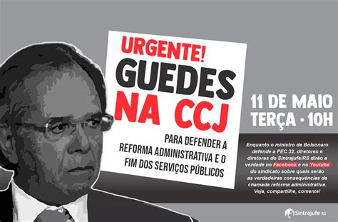 URGENTE Paulo Guedes fala na CCJ nesta terça 11 às 10h ao vivo