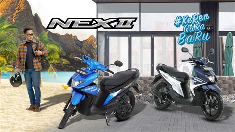 Motor Matic Nex Ii Elegant Premium Suzuki Indonesia