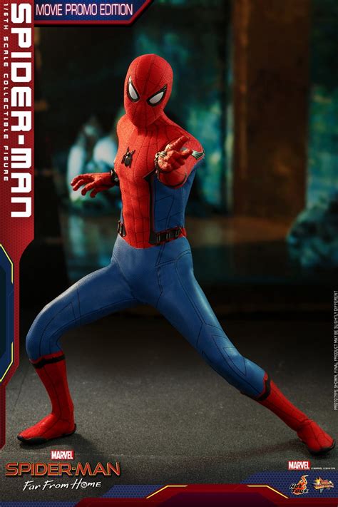 Hot Toys Spider Man Far From Home Spider Man Movie Promo Edition Figures