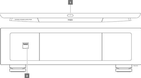 NAD M23 - Stereo Power Amplifier Manual | ManualsLib